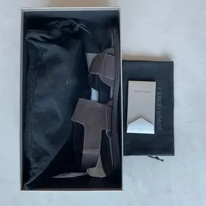 Giorgio Armani | Shoes | Giorgio Armani Suede Sandals Size  display picture 3